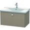 Duravit Waschtischunterbau BRIOSO Griff chrom 450x820x479mm leinen
