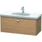 Duravit Waschtischunterbau BRIOSO Gri chr 452x1020x469mm europäische eiche