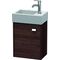 Duravit Waschtischunterbau BRIOSO 442x364x239mm Gri chr Ans li Kast. dkl