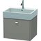 Duravit Waschtischunterbau BRIOSO Griff chrom 442x584x459mm basalt matt