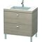 Duravit Waschtischunterbau BRIOSO 701x800x480mm m WT Vero Air Gri chr 1 HL