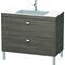 Duravit Waschtischunterbau BRIOSO 701x1000x480mm m WT Vero Air Gri chr 1 H
