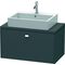 Duravit Konsolenunterschrank BRIOSO Griff chrom 442x820x480mm graphit matt
