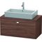 Duravit Konsolenunterschrank BRIOSO Gri chrom 442x920x480mm nussbaum dunkel