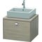 Duravit Konsolenunterschrank BRIOSO Griff chrom 442x620x550mm pine silver