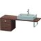 Duravit Konsolenunterschrank BRIOSO Gri chrom 442x420x480mm nussbaum dunkel
