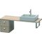 Duravit Konsolenunterschrank BRIOSO Griffe chrom 442x320x480mm pine silver