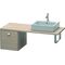 Duravit Konsolenunterschrank BRIOSO Griff chrom 442x420x550mm pine silver