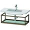 Duravit Ablage DURASTYLE 440x940x300mm lichtbl matt/nussbaum mass
