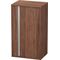 Duravit Halbhochschrank KETHO 360x500x880mm Ans rechts nussbaum dunkel