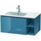 Duravit Waschtischunterbau L-CUBE 400x820x481mm Be li stone blue hochglanz