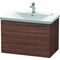 Duravit Waschtischunterbau L-CUBE 820x481x555mm nussbaum dunkel