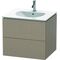Duravit Waschtischunterbau L-CUBE 514x620x550mm leinen