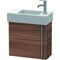 Duravit Waschtischunterbau VERO AIR 436x484x211mm Ans links nussbaum natur