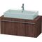 Duravit Konsolenunterschrank X-LARGE 440x1000x478mm nussbaum dunkel