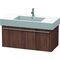 Duravit Waschtischunterbau X-LARGE 468x1000x448mm nussbaum dunkel