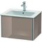 Duravit Waschtischunterbau XSQUARE 400x610x478mm cappuccino hochglanz