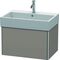 Duravit Waschtischunterbau XSQUARE 397x684x460mm basalt matt
