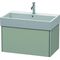 Duravit Waschtischunterbau XSQUARE 397x784x460mm taupe seidenmatt