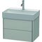 Duravit WTU COMPACT XSQUARE 397x584x390mm betongrau matt