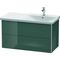Duravit Waschtischunterbau XSQUARE Be re 565x1010x473mm dolo grey hochglanz