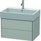 Duravit Waschtischunterbau XSQUARE 397x684x460mm betongrau matt