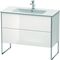 Duravit Waschtischunterbau XSQUARE 832x1010x478mm weiß hochglanz