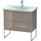 Duravit Waschtischunterbau XSQUARE 805x810x473mm cappuccino hochglanz