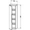 Duravit Hochschrank HAPPY D.2 360x500x1760mm Ans li amerik. nussbaum