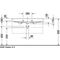 Duravit Möbelwaschtisch HAPPY D.2 m ÜL HLB 1000x505mm o Hahnloch weiß WG