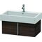 Duravit Waschtischunterbau VERO 431x750x298mm kastanie dunkel