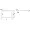 V&B Duschwanne O.NOVO R-eck mit Antirutsch 1200x800x60mm we
