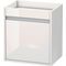 Duravit Unterschrank KETHO 360x500x550mm Ans links weiß hochglanz