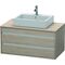 Duravit Waschtischunterbau KETHO 550x1000x496mm pine silver
