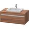 Duravit Waschtischunterbau KETHO 550x1000x426mm nussbaum natur