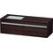 Duravit Waschtischunterbau KETHO 550x1400x426mm WT links kastanie dunkel