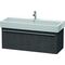 Duravit Waschtischunterbau X-LARGE 443x1150x448mm eiche dunkel gebürstet