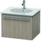 Duravit Waschtischunterbau X-LARGE 497x600x456mm pine silver