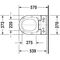 Duravit Wand-WC ME by Starck RIMLESS tief, 370x570mm, SensoWash weiß