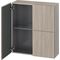 Duravit Halbhochschrank L-CUBE 700x243x800mm pine silver