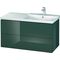 Duravit Waschtischunterbau L-CUBE 1020x481x555mm dolomiti grey hochglanz