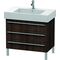 Duravit Waschtischunterbau X-LARGE 800x470x588mm kastanie dunkel