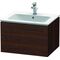Duravit Waschtischunterbau L-CUBE 620x481x400mm nussbaum gebürstet