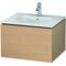 Duravit Waschtischunterbau L-CUBE 514x620x400mm eiche gebürstet