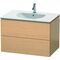 Duravit Waschtischunterbau L-CUBE 534x820x550mm eiche gebürstet