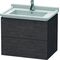 Duravit Waschtischunterbau L-CUBE 469x670x558mm eiche dunkel gebürstet