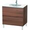Duravit Waschtischunterbau L-CUBE 534x820x704mm nussbaum natur