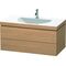 Duravit Möbelwaschtisch DARLING NEW 1000x540mm o ÜL 1 HL europäische eiche
