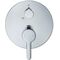 Duravit Einhebel-Wannenmischer C.1 UP m Umstellven u Sich-kom rund chrom