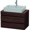Duravit Konsolenunterschrank DURASTYLE 512x800x478mm Kast. dunkel/kastanie dkl